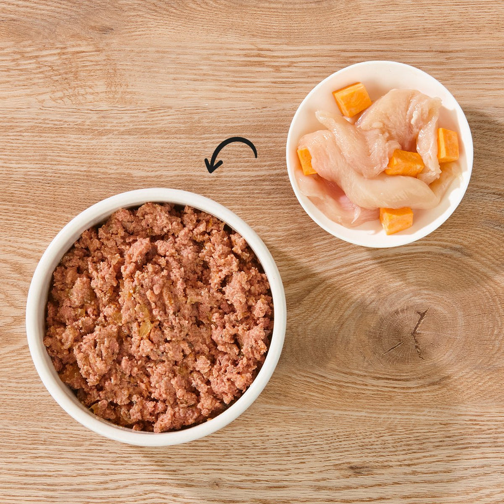 Dogs'n Tiger Graanvrije Natvoer voor Honden met Gevogelte & Zoete Aardappel