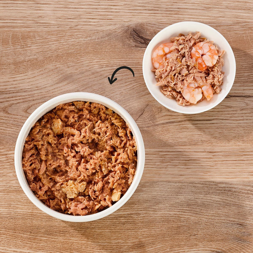 Dogs'n Tiger Graanvrij Natvoer voor Katten: Tonijn & Garnalen