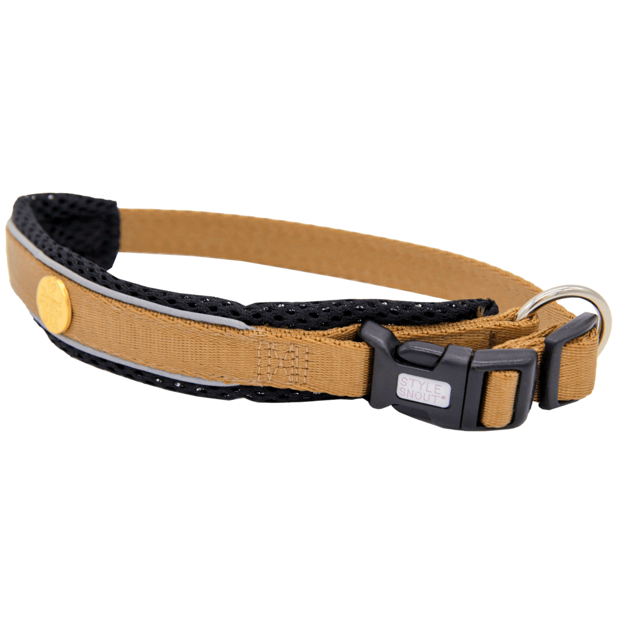 Gouden hondenhalsband